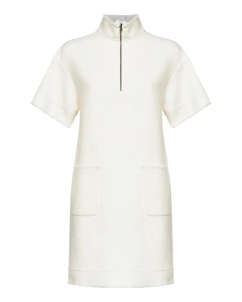 Max Mara Minikleid mit ausgefransten Kanten - Nude Nude