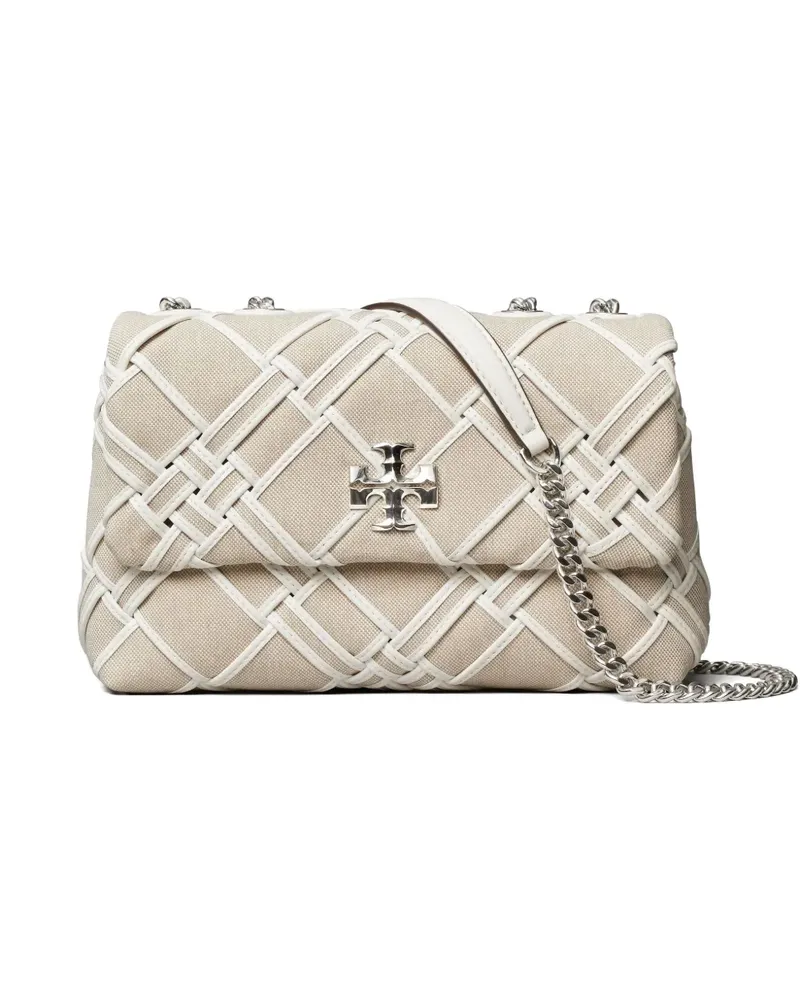Tory Burch Kleine Kira Schultertasche - Nude Nude