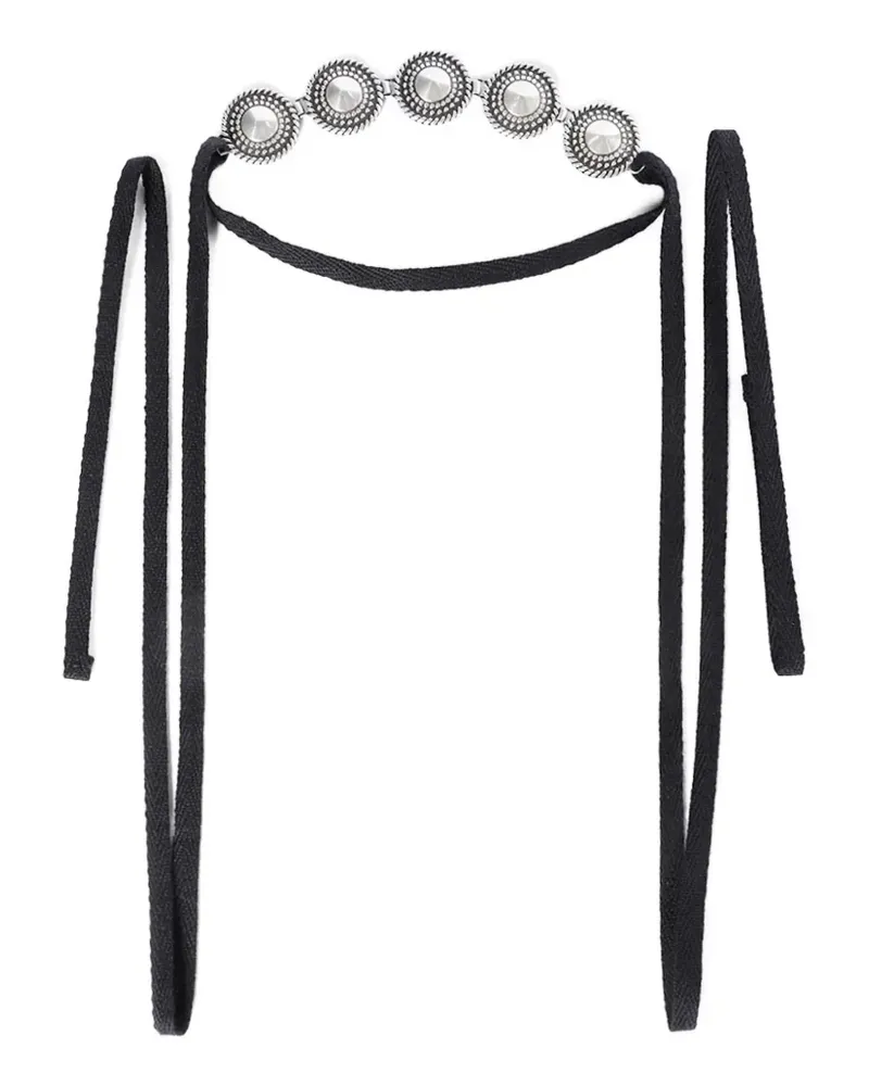 Ann Demeulemeester Ive Armband mit Nieten - Silber Silber