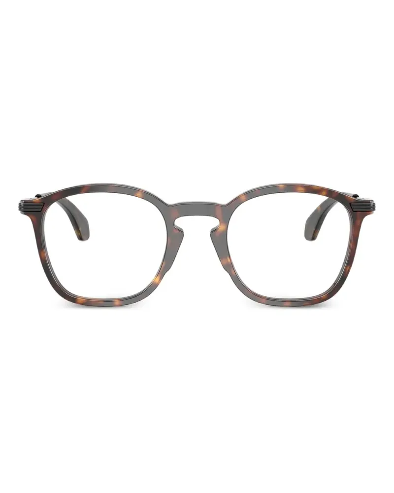 Moncler Brille in Glanzoptik - Braun Braun