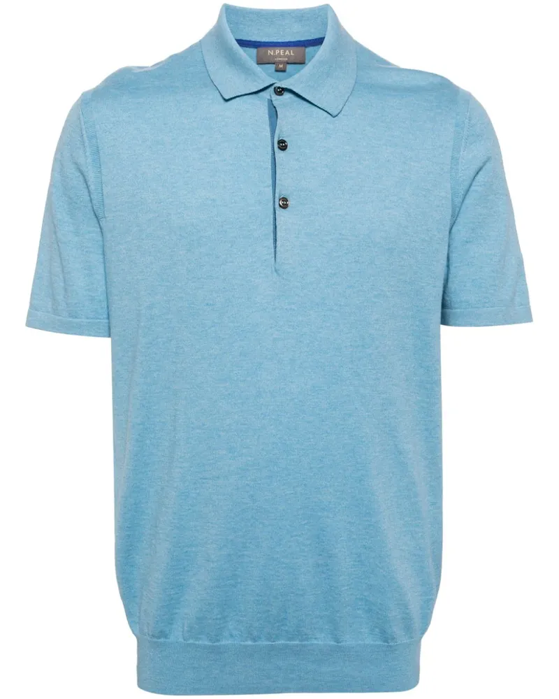 N.Peal Polzeath Poloshirt Blau