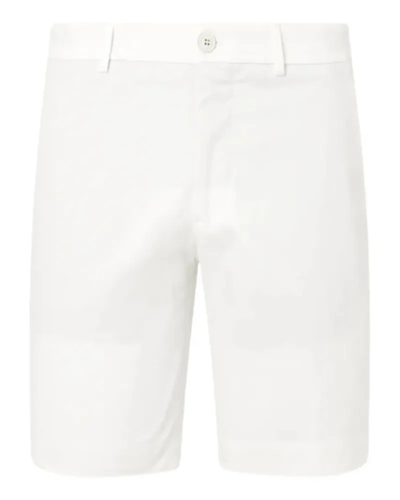 Incotex belt-loops chino shorts - Weiß Weiß