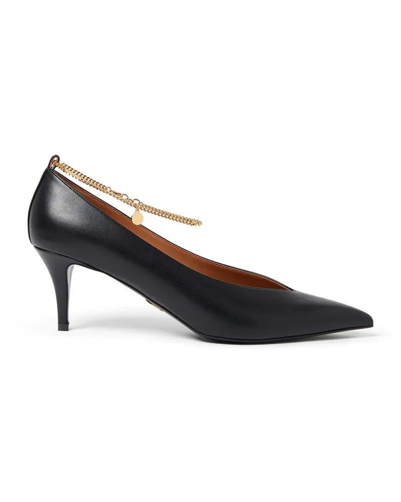 Stella McCartney Pumps mit Kettendetail - Schwarz Schwarz