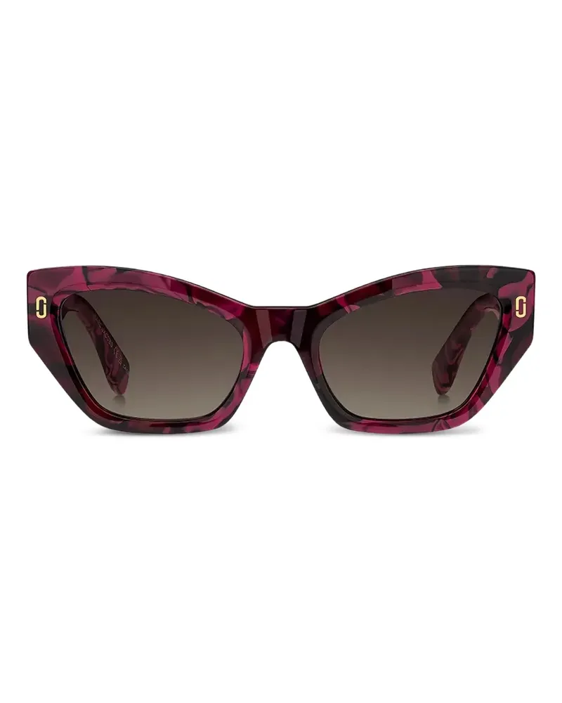Marc Jacobs Sonnenbrille mit geometrischem Gestell - Violett Violett