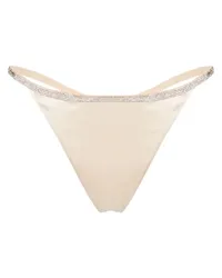 Nuè Slip Rosie String mit Strass Nude