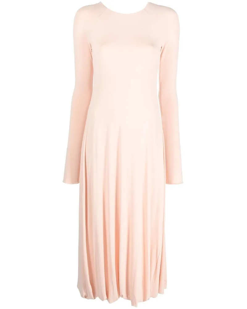 Jil Sander Ausgestelltes Kleid - Rosa Rosa