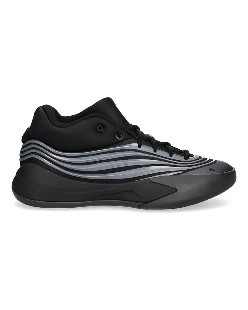 adidas Dame Sneakers - Schwarz Schwarz