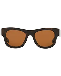 Dolce & Gabbana Sonnenbrille mit eckigem Gestell Braun