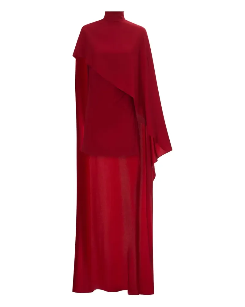 Taller Marmo Carrington Cape-Minikleid - Rot Rot