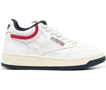 Sneakers mit Schnürung - Weiß