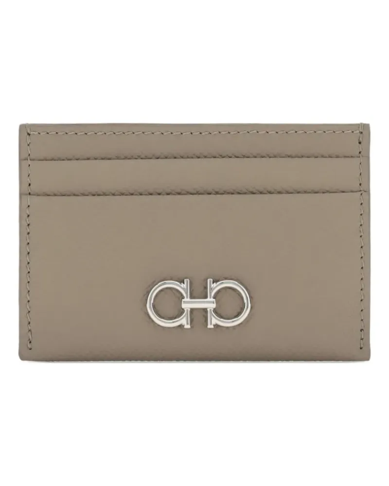 Ferragamo Gancini card case - Nude Nude