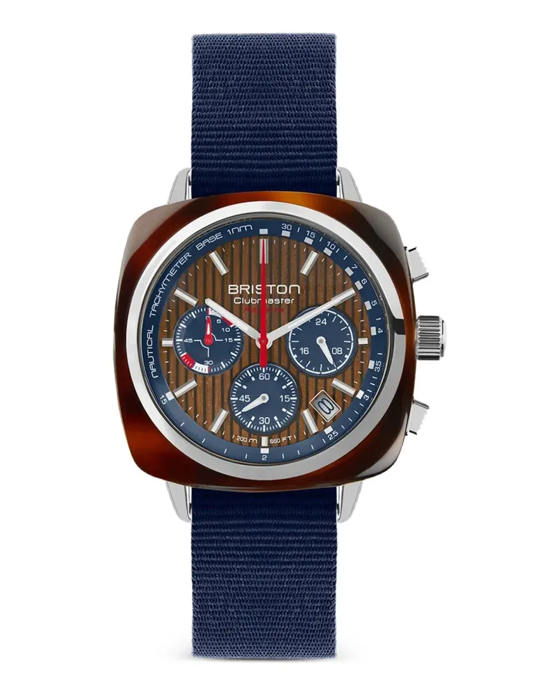 BRISTON Clubmaster Regatta 42mm watch - Braun Braun