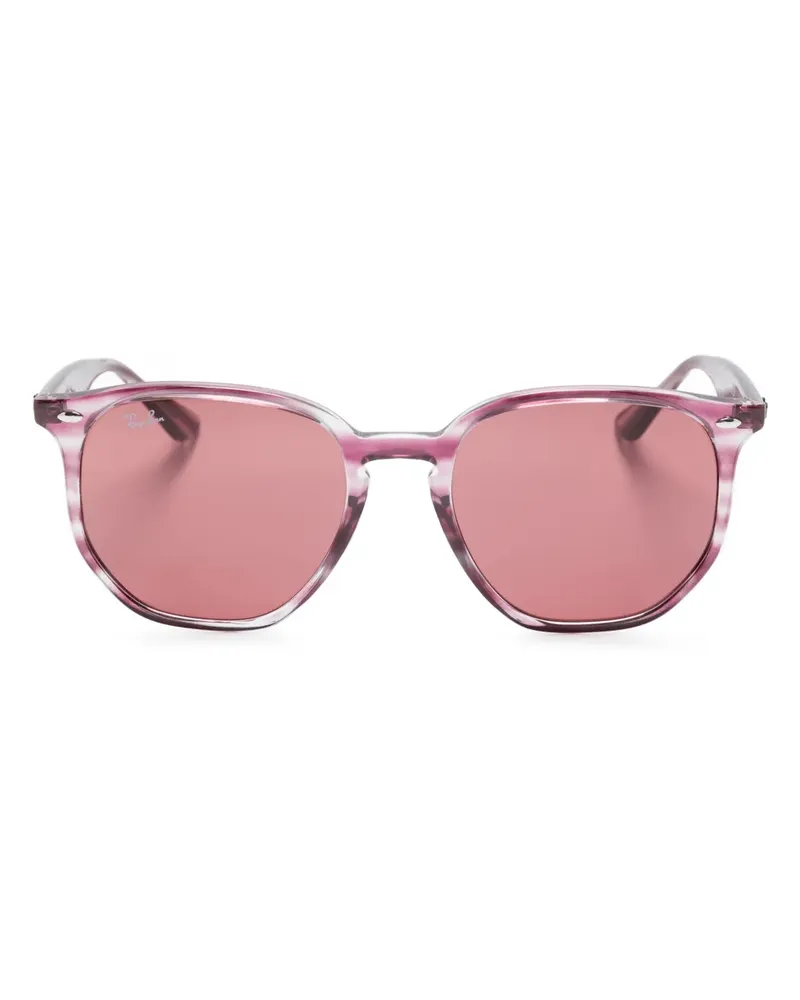 Ray Ban Sonnenbrille mit eckigem Gestell - Violett Violett