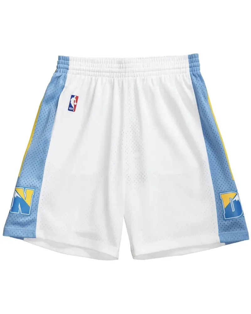 Mitchell & Ness NBA Denver Nuggets 06 Swingman Shorts - Weiß Weiß