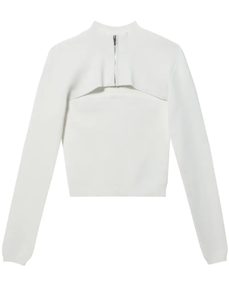 JUUN.J Pullover mit Stehkragen - Weiß Weiß