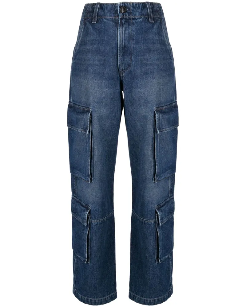 Citizens of humanity Delena Jeans mit hohem Bund - Blau Blau