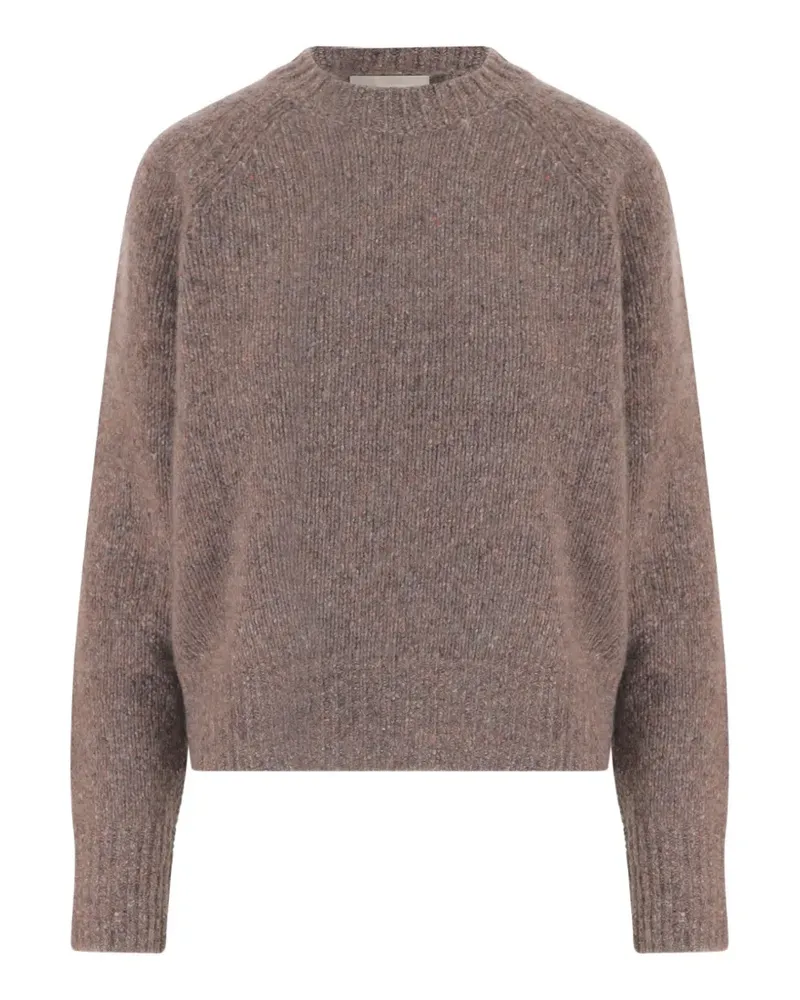 ALLUDE Pullover mit Raglanärmeln - Braun Braun