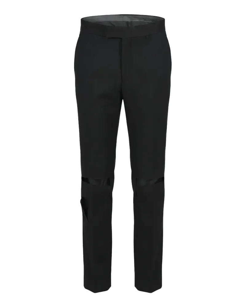 Givenchy cut-out detail wool trousers - Schwarz Schwarz
