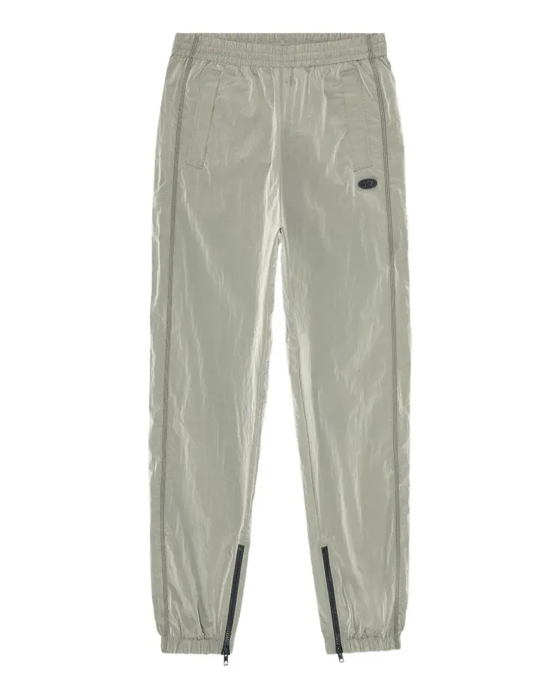 Diesel Jogginghose mit Knitteroptik - Grün Grün