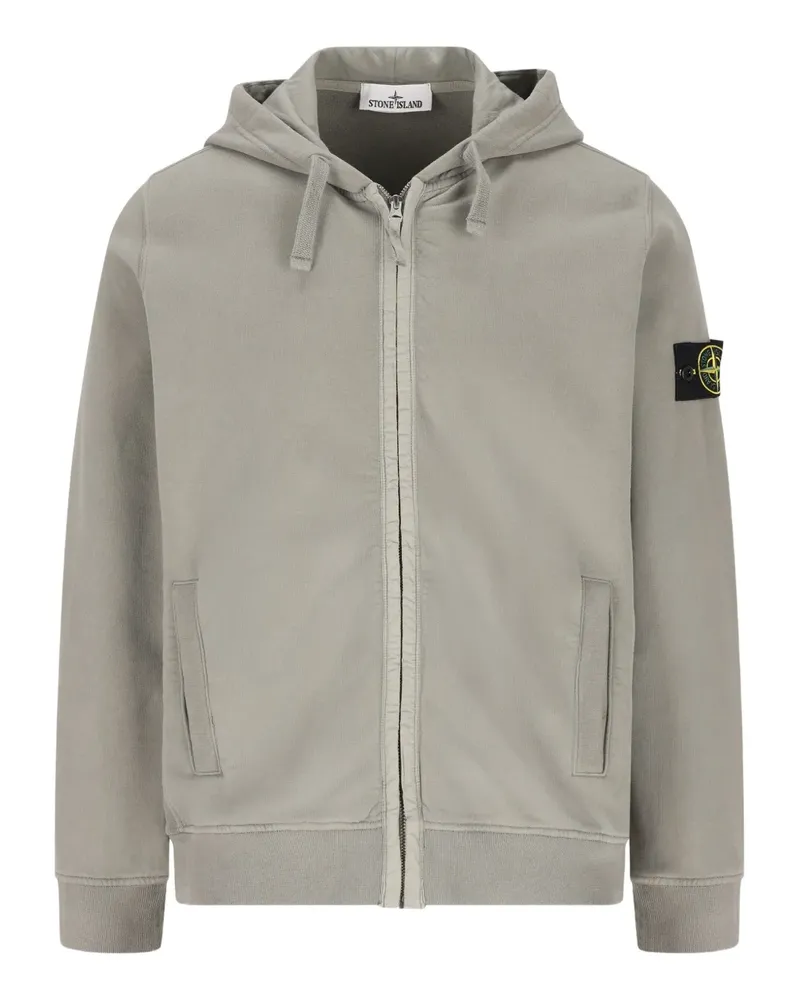 Stone Island Compass-badge hoodie - Grau Grau