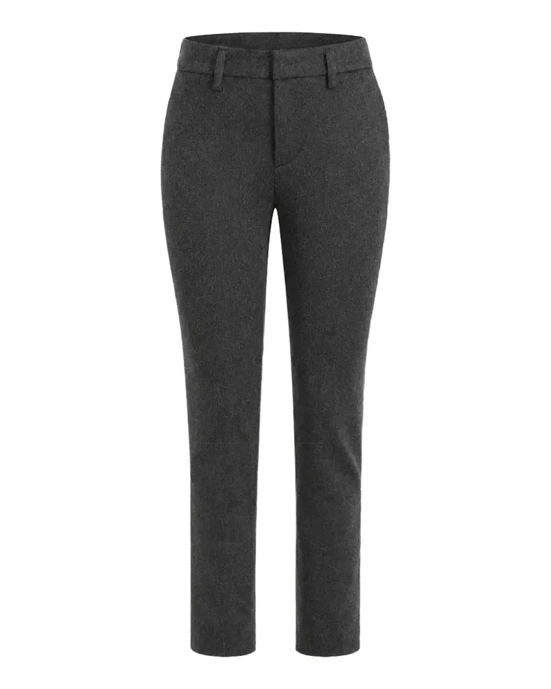 Dondup Carmen herringbone-pattern trousers - Grau Grau