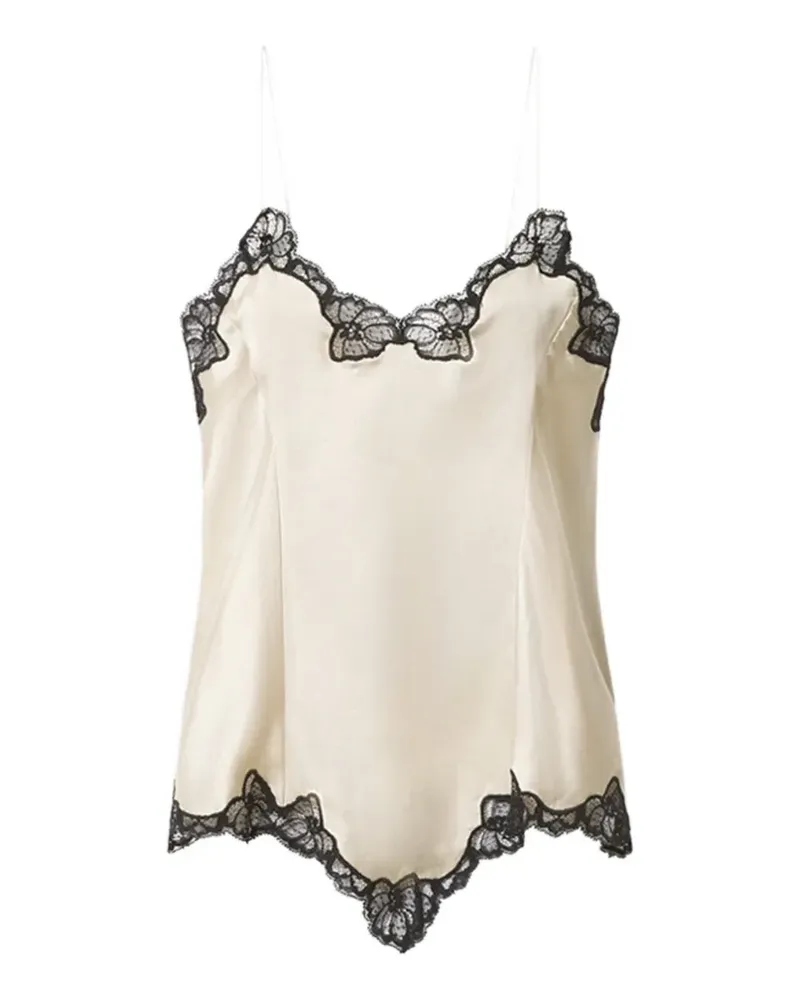 Isabel Marant Amael Camisole-Top mit Spitzenbesatz - Nude Nude