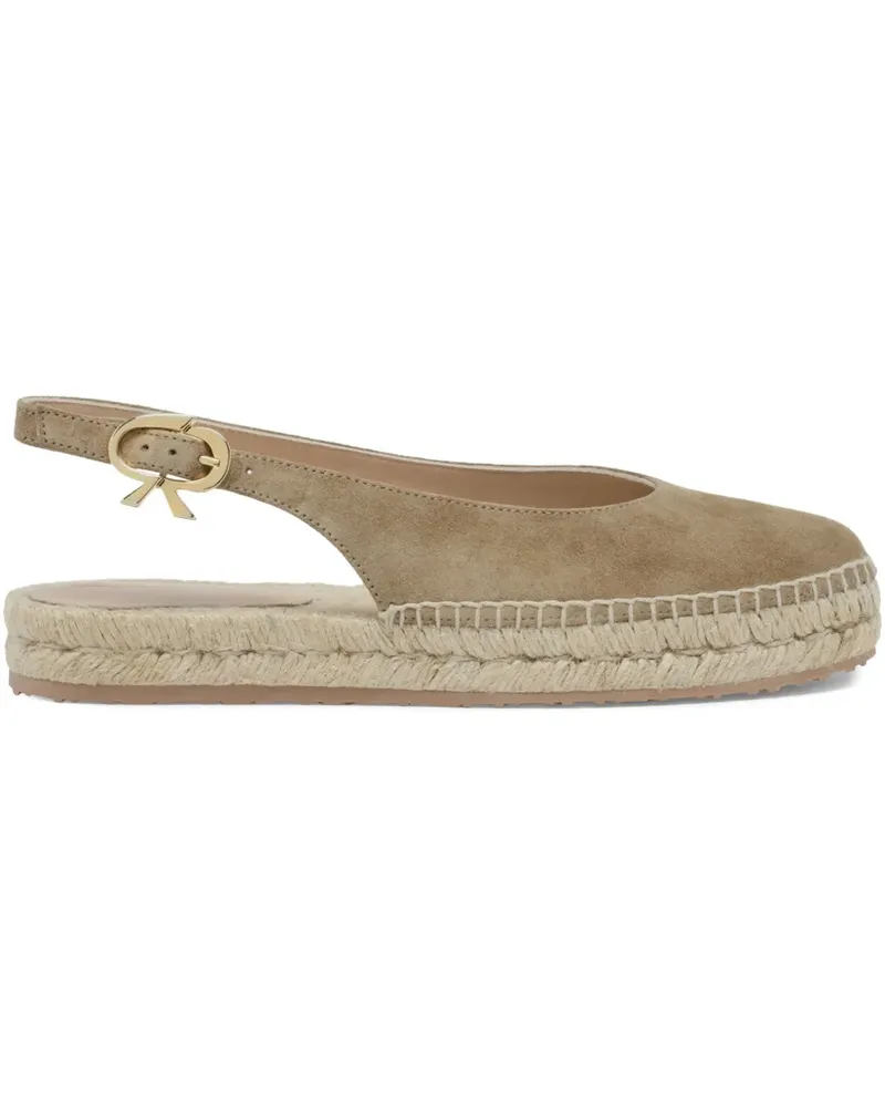 Gianvito Rossi Paz Espadrilles - Nude Nude