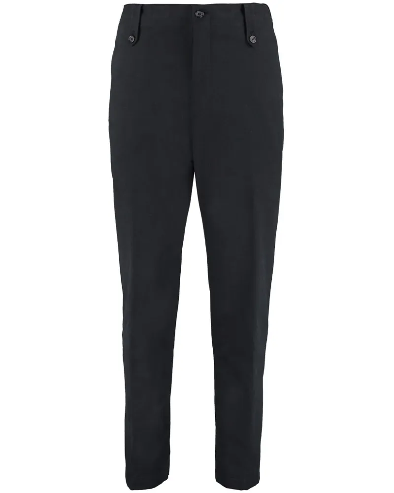 Alexander McQueen Hose mit Reißverschlüssen - Schwarz Schwarz