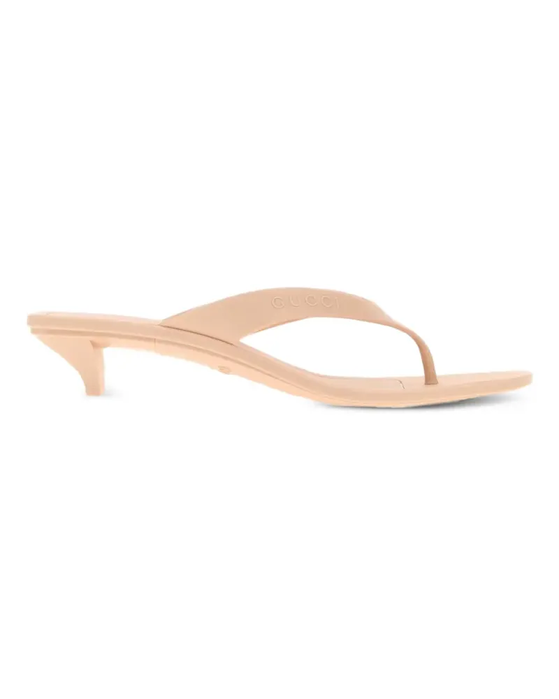 Gucci Vittoria thong sandals - Nude Nude