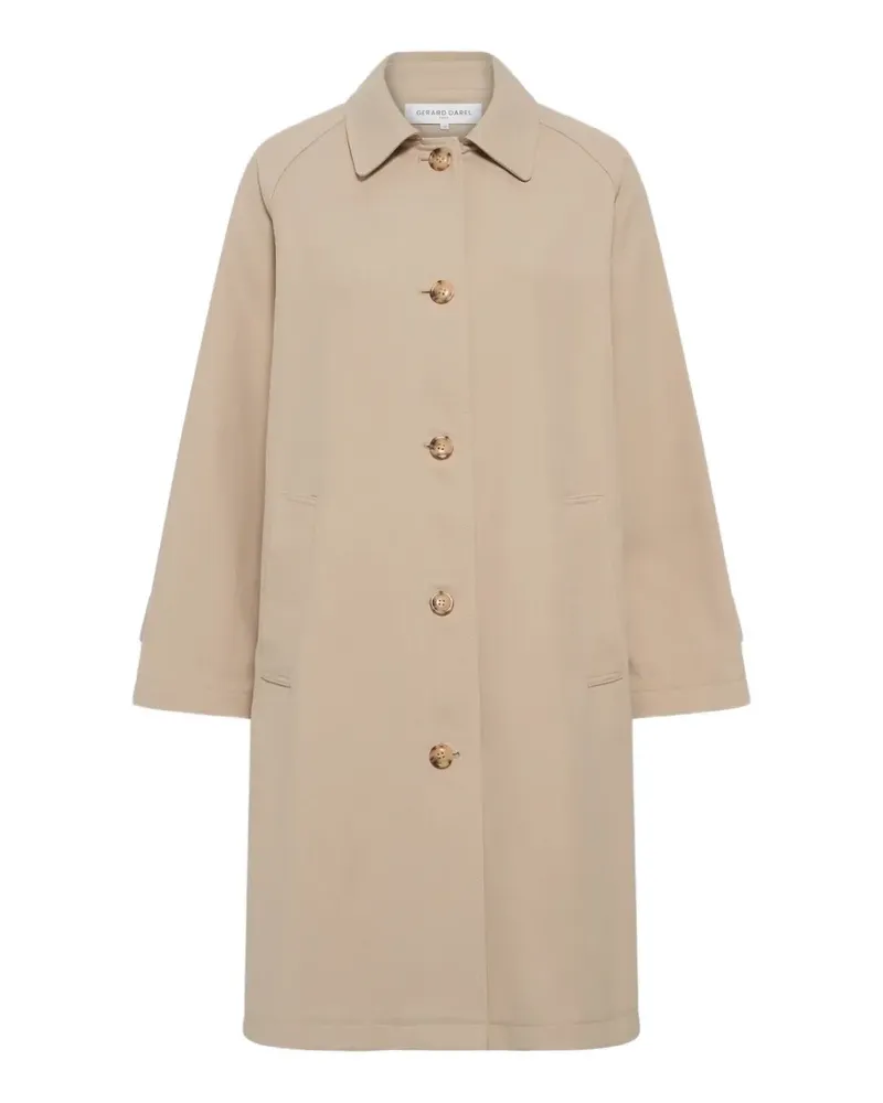 Gerard Darel Parisa button-up coat - Nude Nude