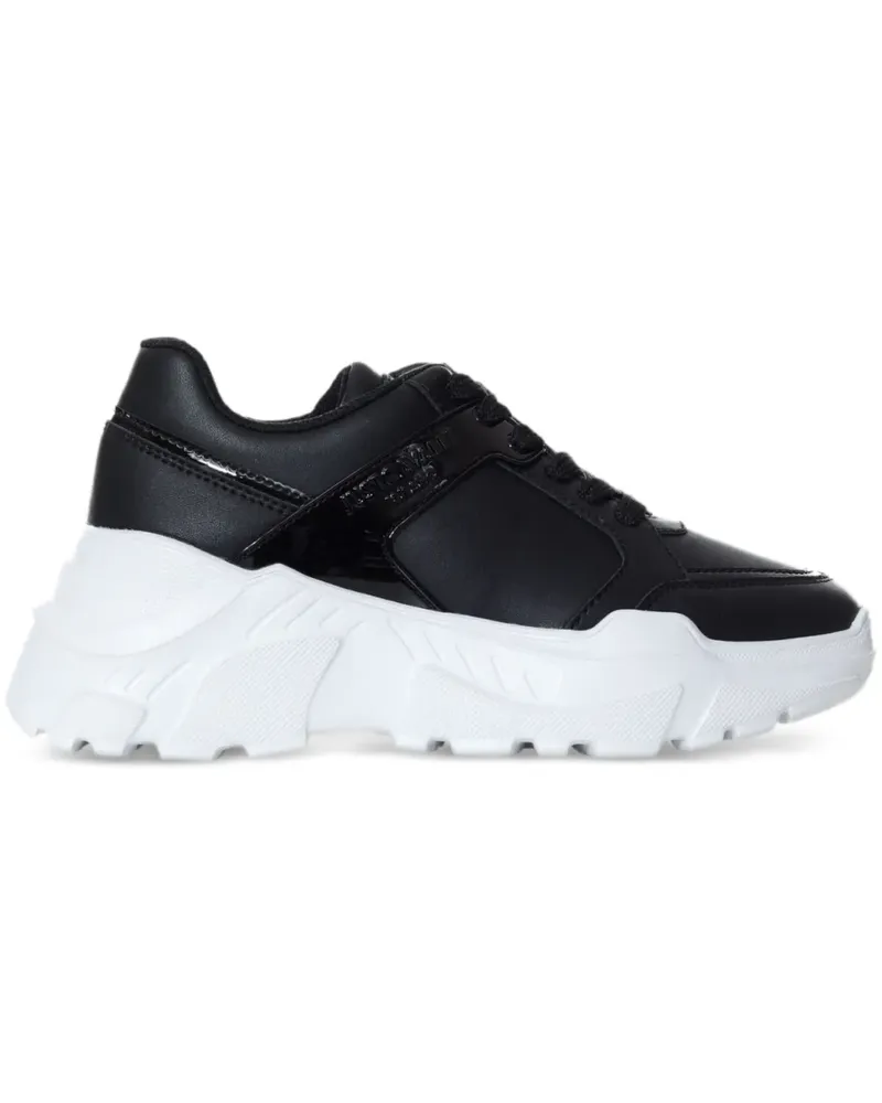 Just Cavalli Sneakers aus Leder - Schwarz Schwarz