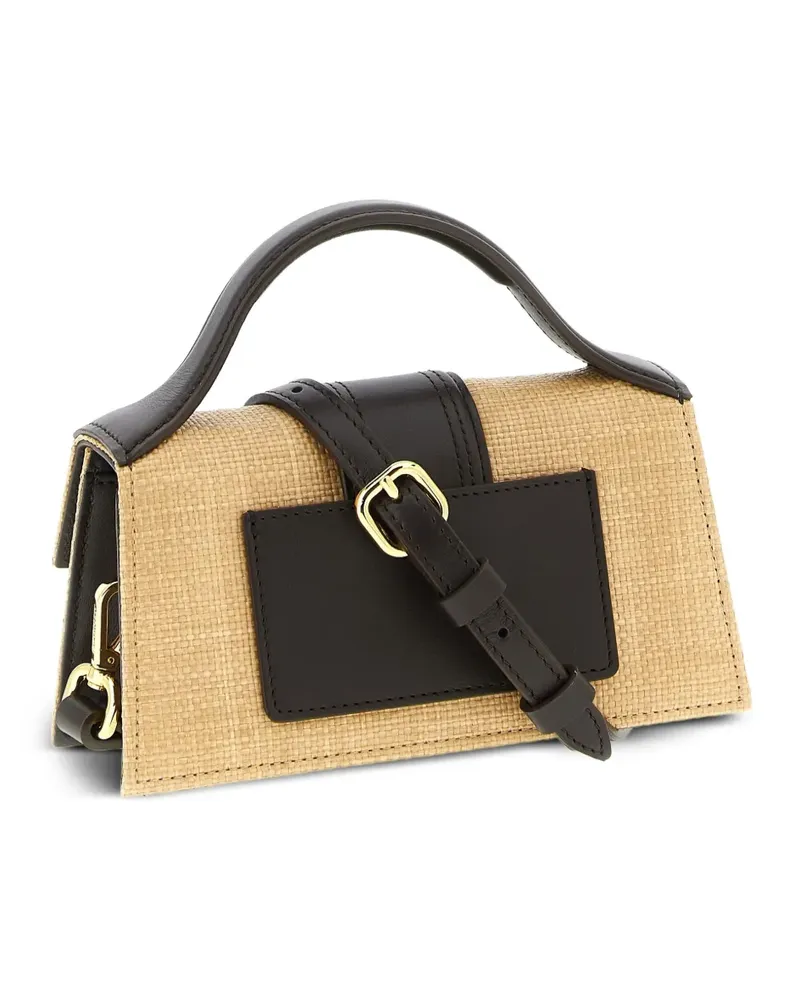 Jacquemus Le Bambino logo-plaque cross body bag - Nude Nude