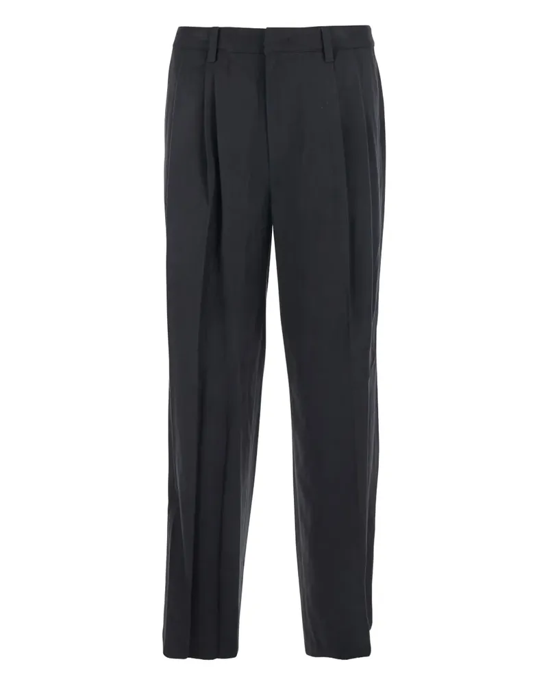 Dunst pleated-front trousers - Schwarz Schwarz