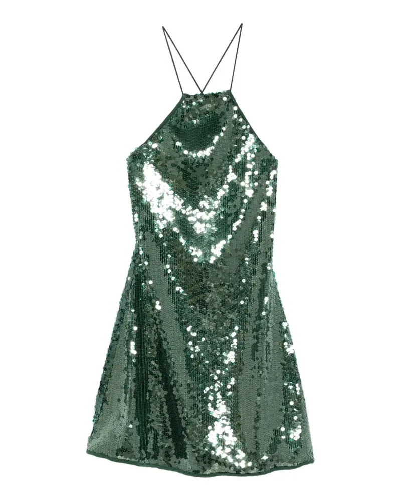 Oséree sequinmbellishment mini dress - Grün Grün