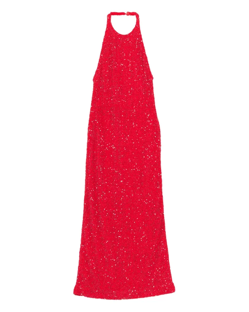 TOVE Colette sequin maxi dress - Rot Rot