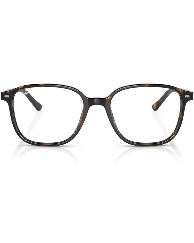 Ray Ban Leonard Brille mit eckigem Gestell - Grün Grün