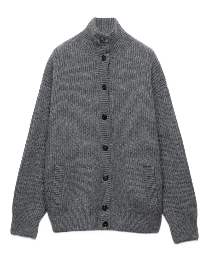 Prada Cardigan aus Kaschmir - Grau Grau