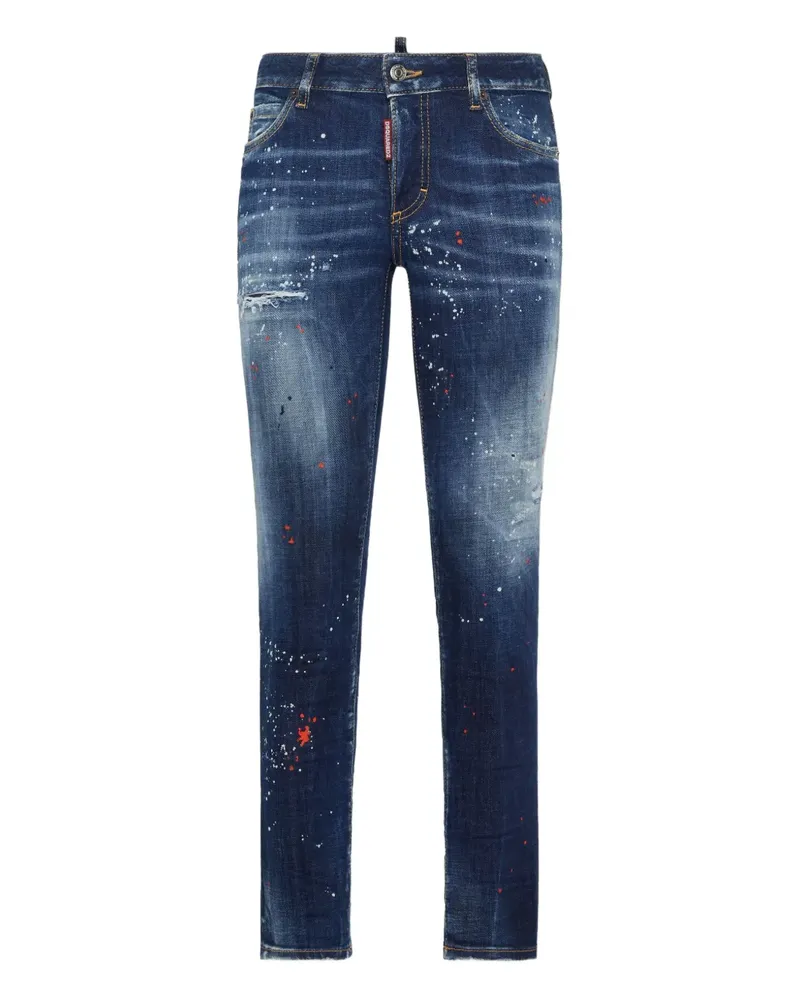Dsquared2 Jeans im Distressed-Look - Blau Blau