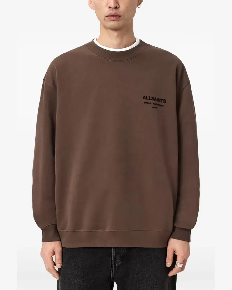 AllSaints Xander Sweatshirt - Braun Braun