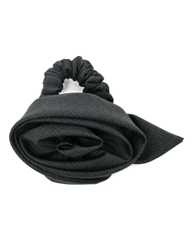 KIMHEKIM oversized satin scrunchie - Blau Blau