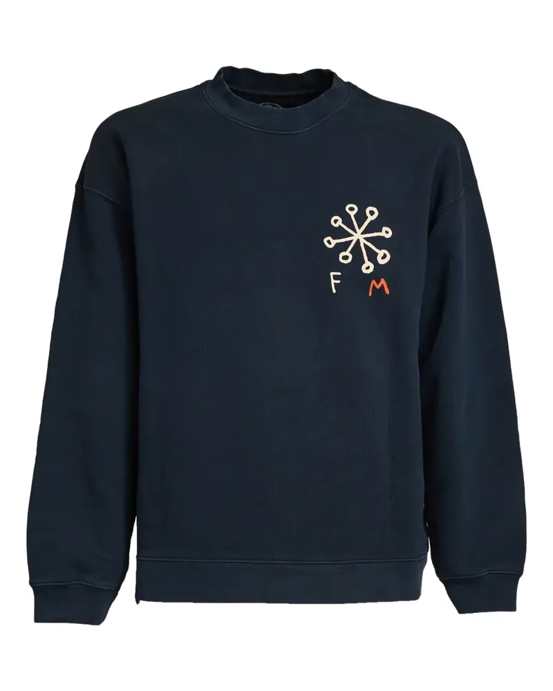 Flower MOUNTAIN Bakin-One Pullover - Blau Blau