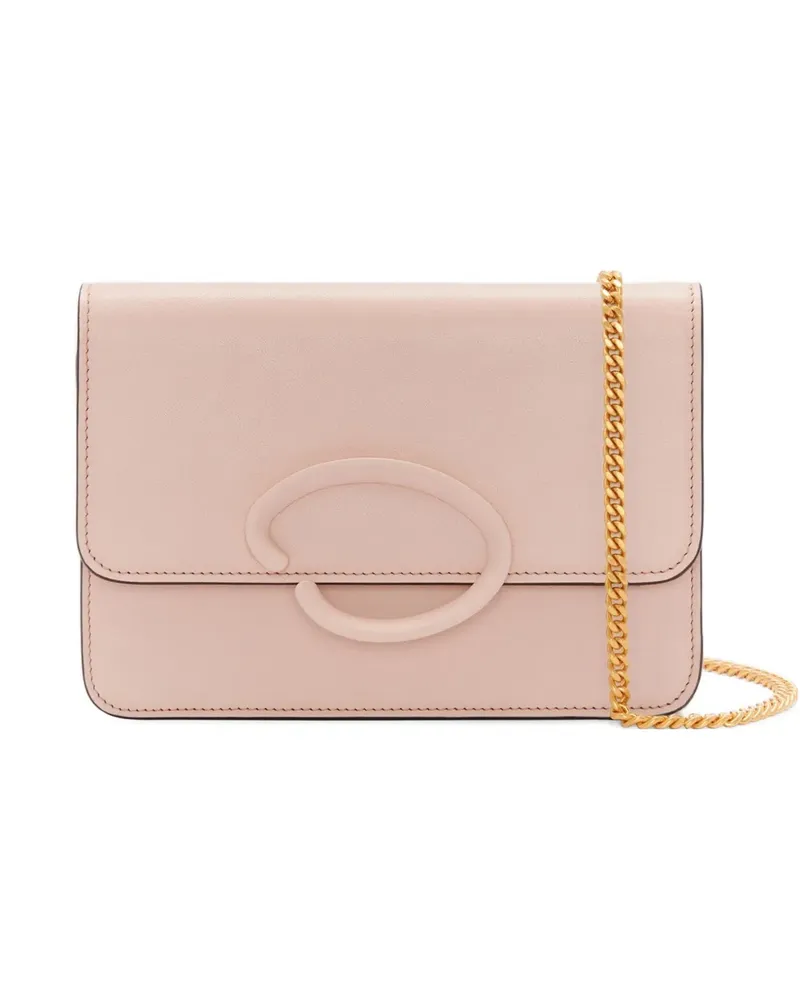 Oscar de la Renta Tasche mit ovalem Gestell - Rosa Rosa