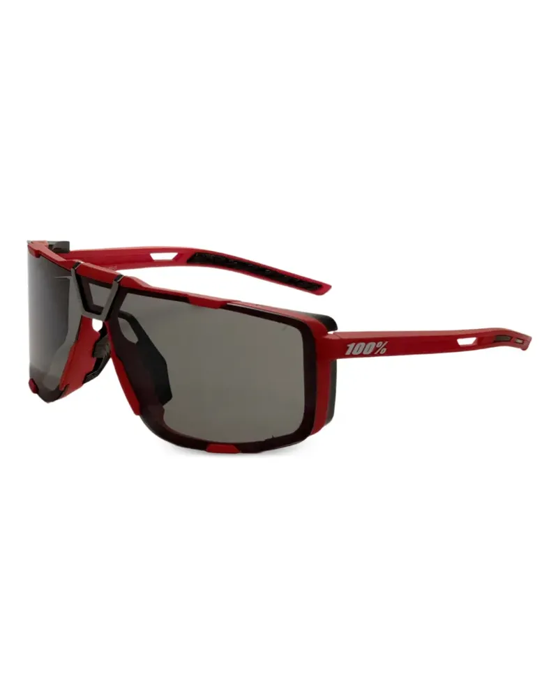 100% Eyewear Geometrische Eastcraft Sonnenbrille - Rot Rot