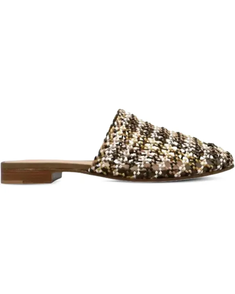 Ferragamo Ellas Mules - Nude Nude