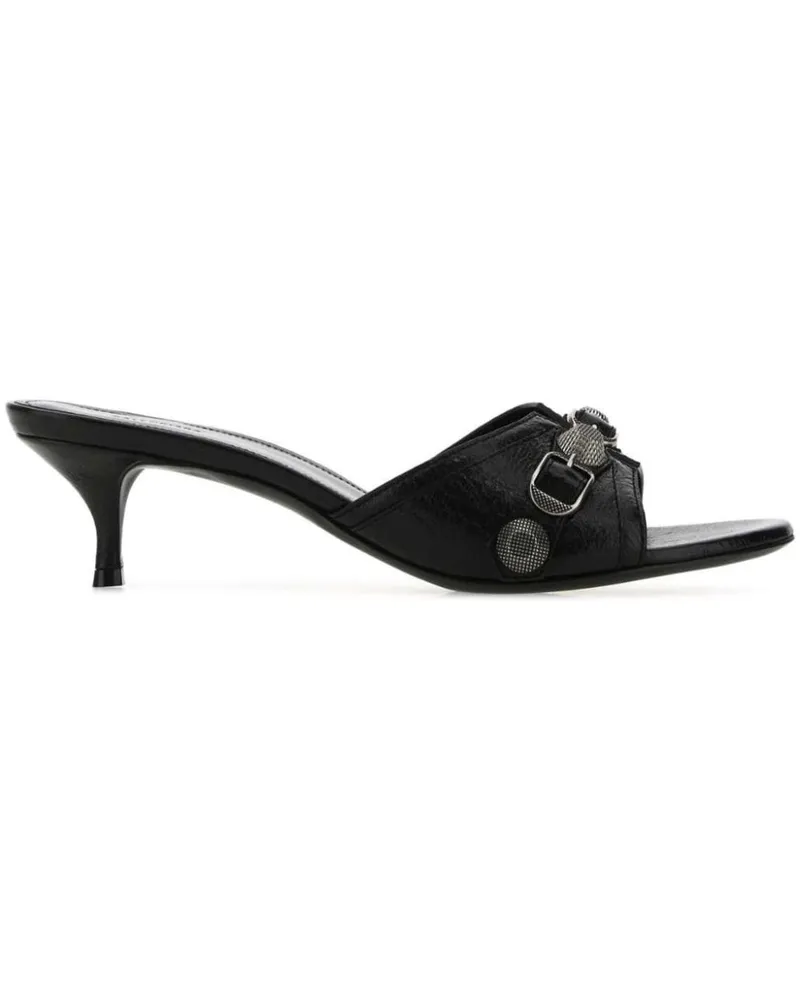 Balenciaga Cagole M40 Arena Sandalen - Schwarz Schwarz