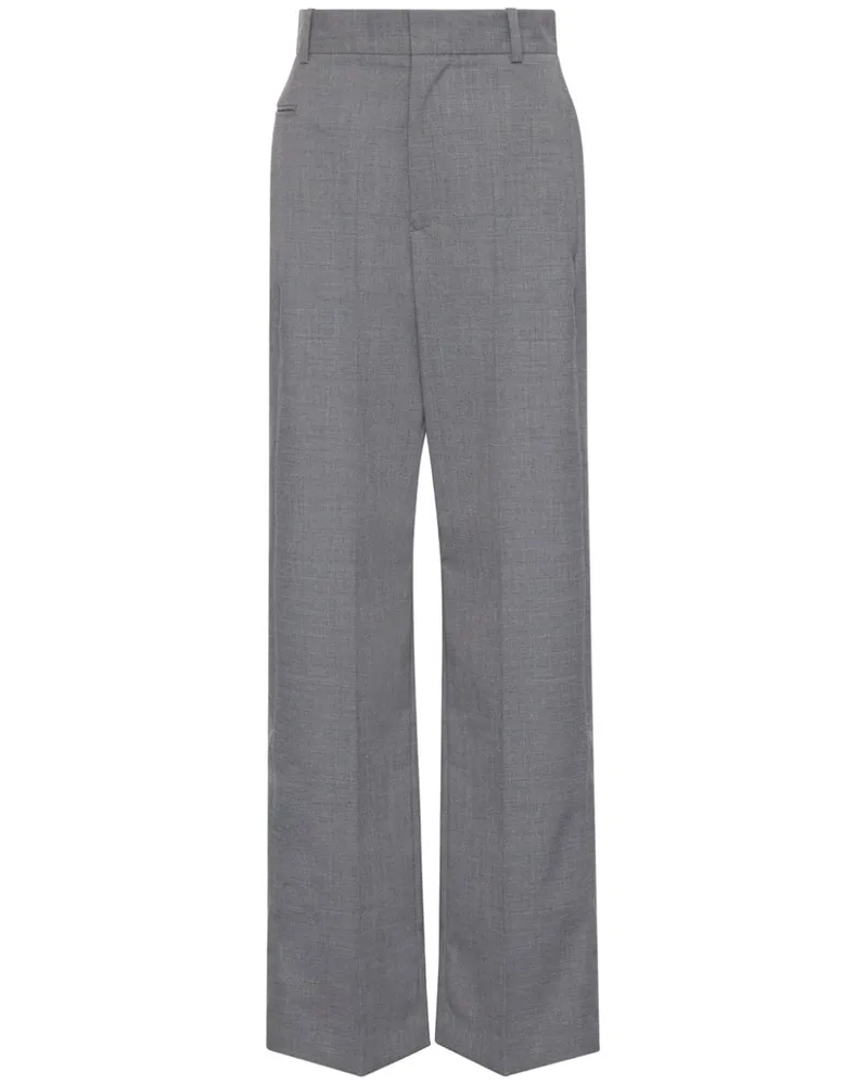 Maison Margiela Hose mit Ziernaht - Grau Grau