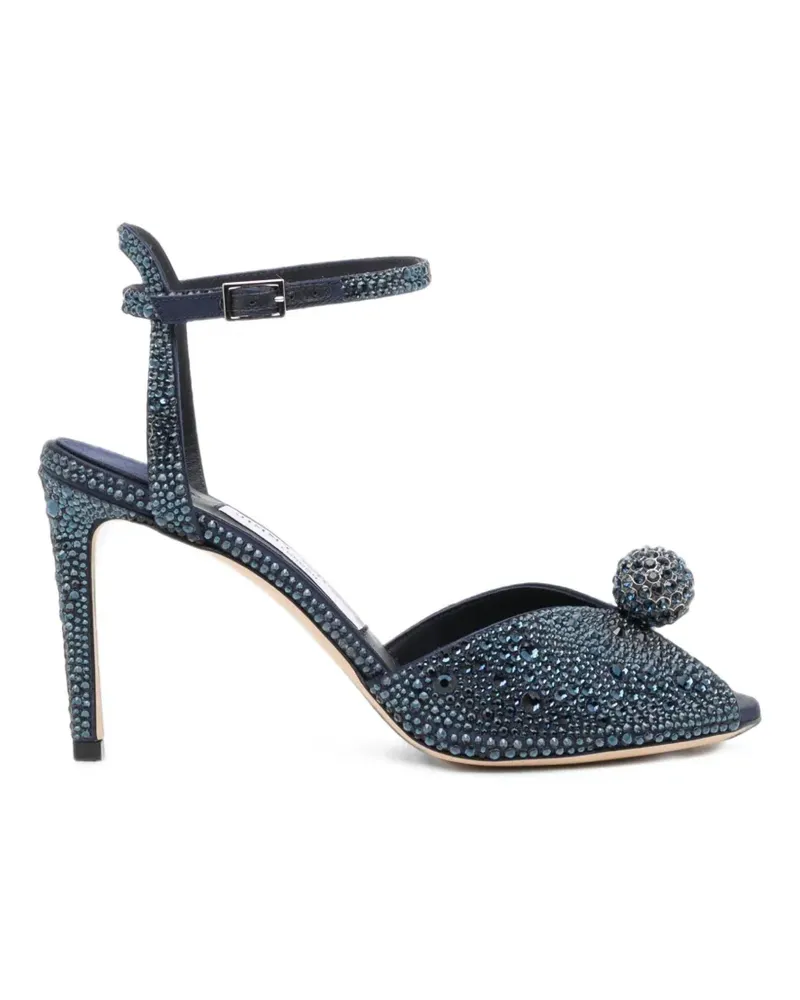 Jimmy Choo Sacora Sandalen 85mm - Blau Blau