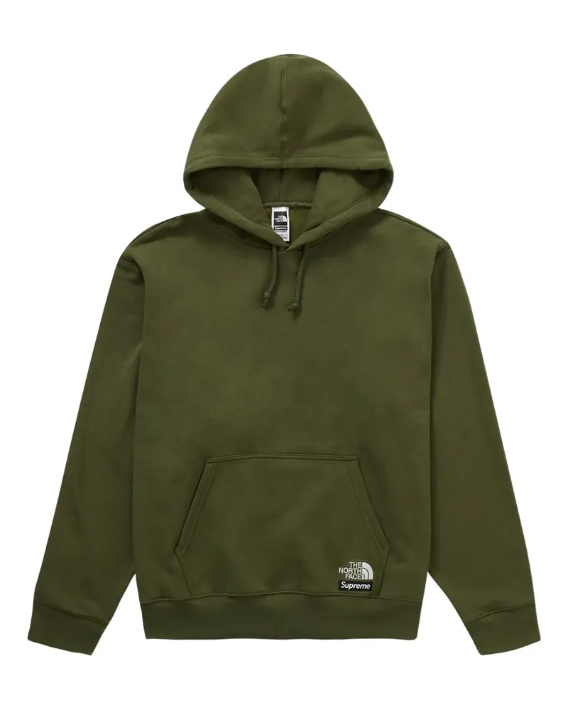 Supreme Being x The North Face Hoodie mit Handwärmer - Grün Grün