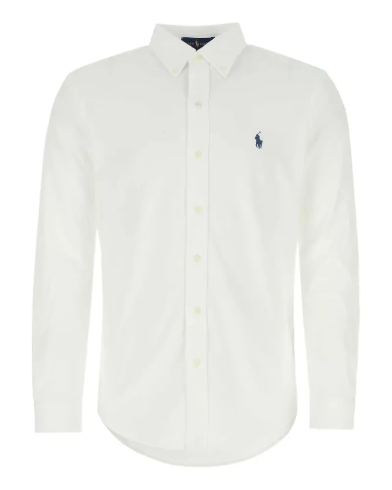 Ralph Lauren Polo Pony Piqué-Poloshirt - Weiß Weiß