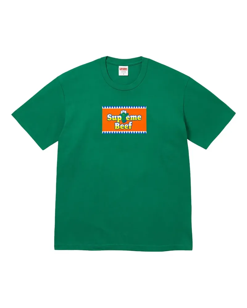 Supreme Being T-Shirt mit Box-Logo - Grün Grün